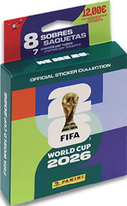 Ecoblister 8 Saquetas WORLD CUP 2026