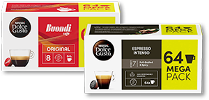 Cápsulas Café DOLCE GUSTO