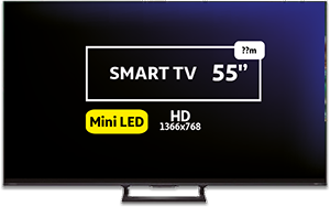 TV ULED HISENSE 55E8S