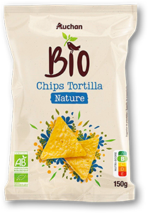 Chips Tortilla AUCHAN BIO 