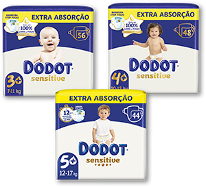 Fraldas Sensitive Extra DODOT 