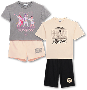Pijama Calção K-Pop