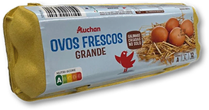 OVOS GALINHAS DE SOLO AUCHAN
