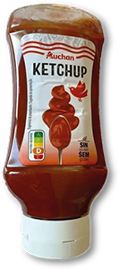 KETCHUP TOP DOWN AUCHAN