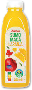Sumo Maçã Laranja AUCHAN