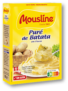 Puré de Batata MOUSLINE 