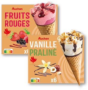 Gelado Cone AUCHAN