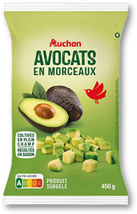 Abacate em Pedaços AUCHAN