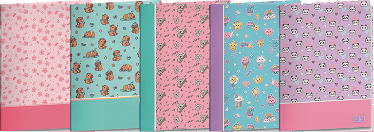 Caderno A4 MITOS Pautado/ Quadriculado