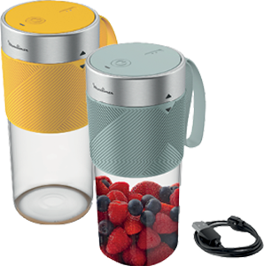 Liquidificador Portátil Eucalipto LM1C0210/ Amarelo LM1C0410