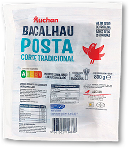 Bacalhau Demolhado AUCHAN 
