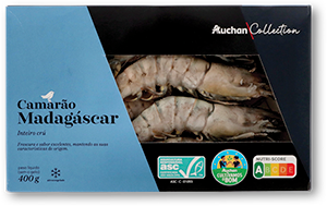 Camarão Cru AUCHAN COLLECTION