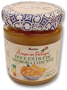 Doce Extra AUCHAN À MESA EM PORTUGAL