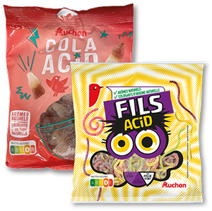 Gomas Ácidas AUCHAN