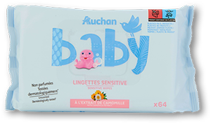 Toalhitas AUCHAN BABY