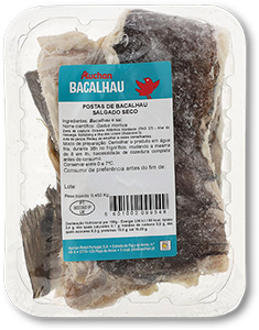 Postas de Bacalhau AUCHAN