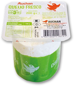 Queijo Médio Fresco AUCHAN 