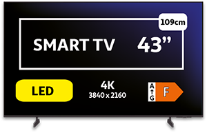 TV SAMSUNG TU43U8005HUXXC