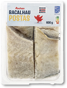 Postas Bacalhau Graúdo AUCHAN