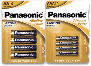 Pilha Alcalina Power PANASONIC