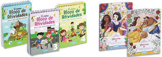 O Meu Bloco de Atividades/ Disney Princesas: Universo de Princesas