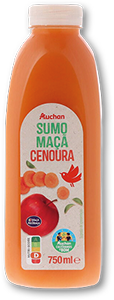 Sumo de Maçã e Cenoura AUCHAN