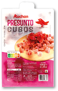 Presunto em Cubos AUCHAN